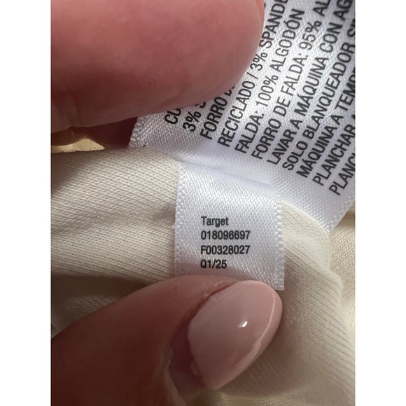 A New Day Strapless Ribbed Knit Bubble Skirt Mini Dress S Party Coquette - Picture 12 of 15